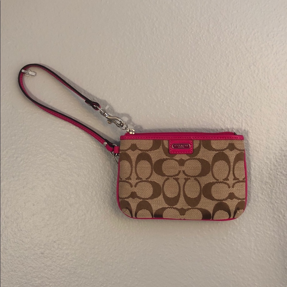 Coach wristlet